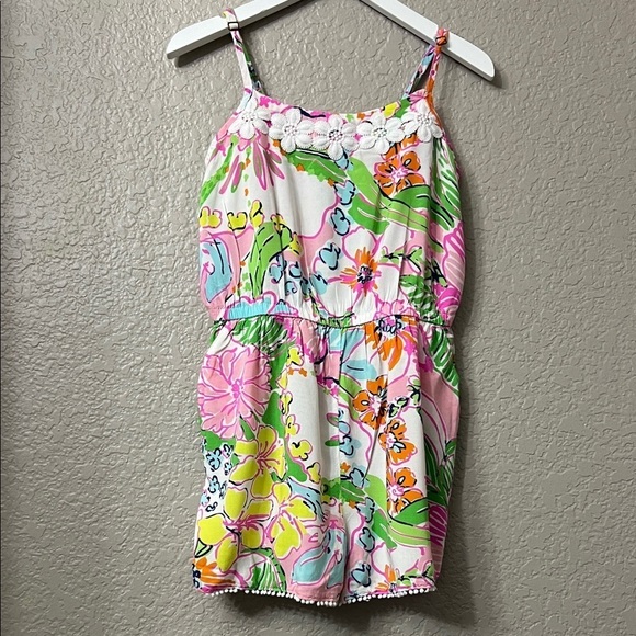 Lilly Pulitzer for Target Other - Lilly Pulitzer for Target shirt romper size L 10/12